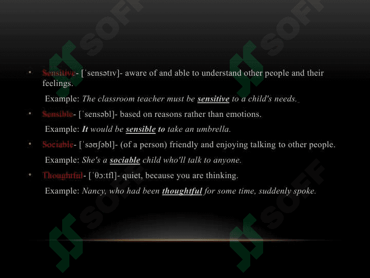 Personality 7