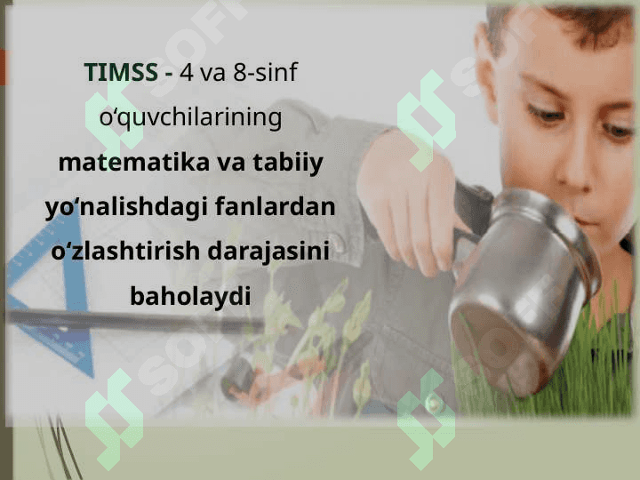 Ta'lim sifatini baholash bo‘yicha PISA, PIRLS, TIMSS  xalqaro tadqiqotlari 4