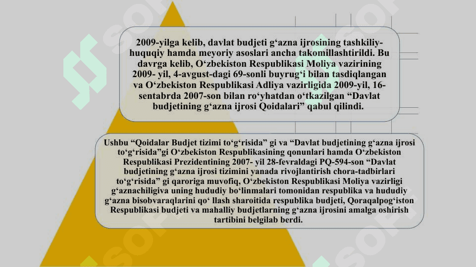 G'AZNACHILIK YAGONA G'AZNA HISOB RAQAMINI YURITISH 3