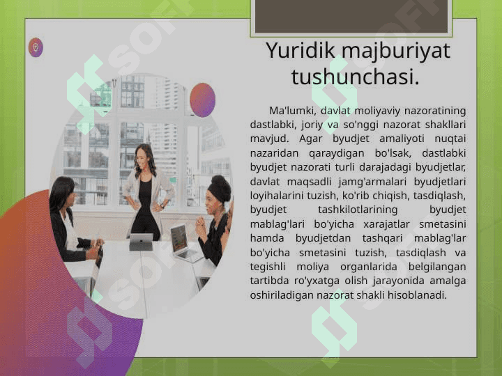 G‘aznachilikda yuridik majburiyatlar va narxlar monitoringi 2