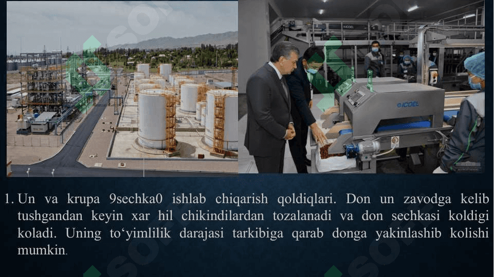 Sanoat qoldiqlari ozuqaviy qiymati va hayvonlarni oziqlantirishda qo’llanilishi 4