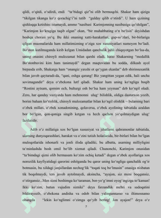 Abdulla qahhor–satirik hikoyalar ustasi 7