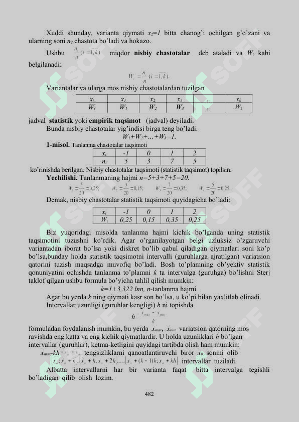 Matematik statistika elementlari 3