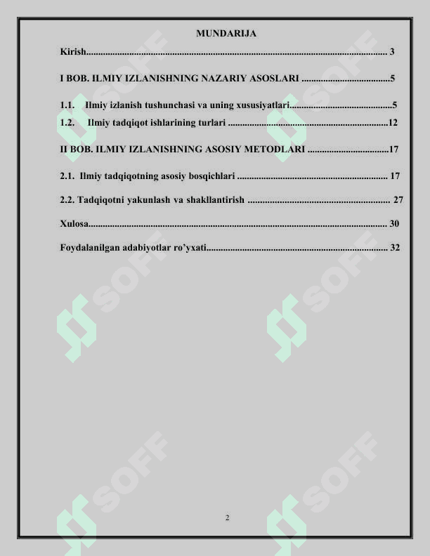 Matematika o'qitishda ilmiy izlanish metodlari 2