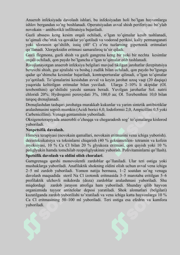 Patogen anaerob klostridial boʻlmagan infeksiya qoʻzgʻatuvchilari kasalliklar patogenezi labarator tashhisi 7
