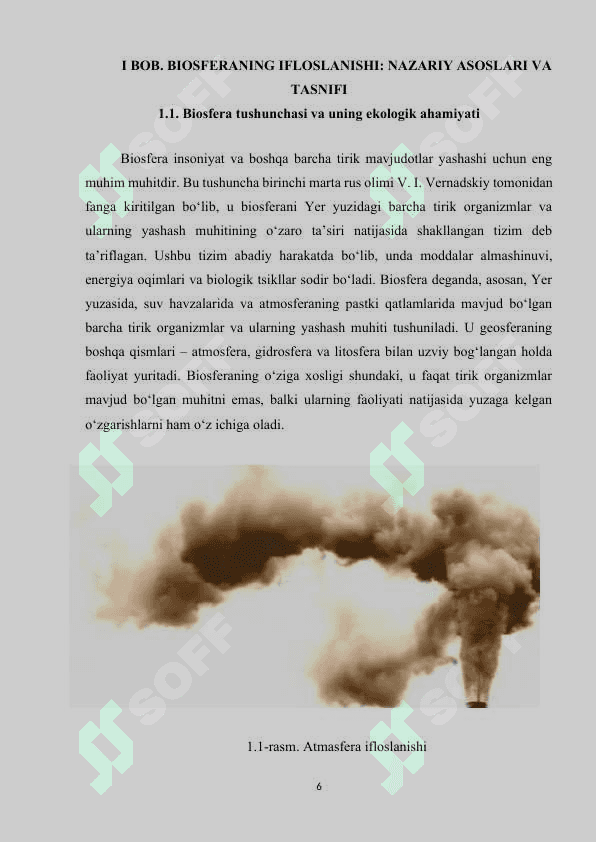 Biosferaning ifloslanishi va uning oldini olish masalasi 6