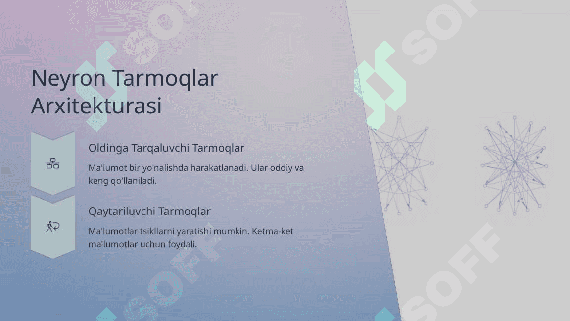 Neyron tarmoqlar taqdimot 4