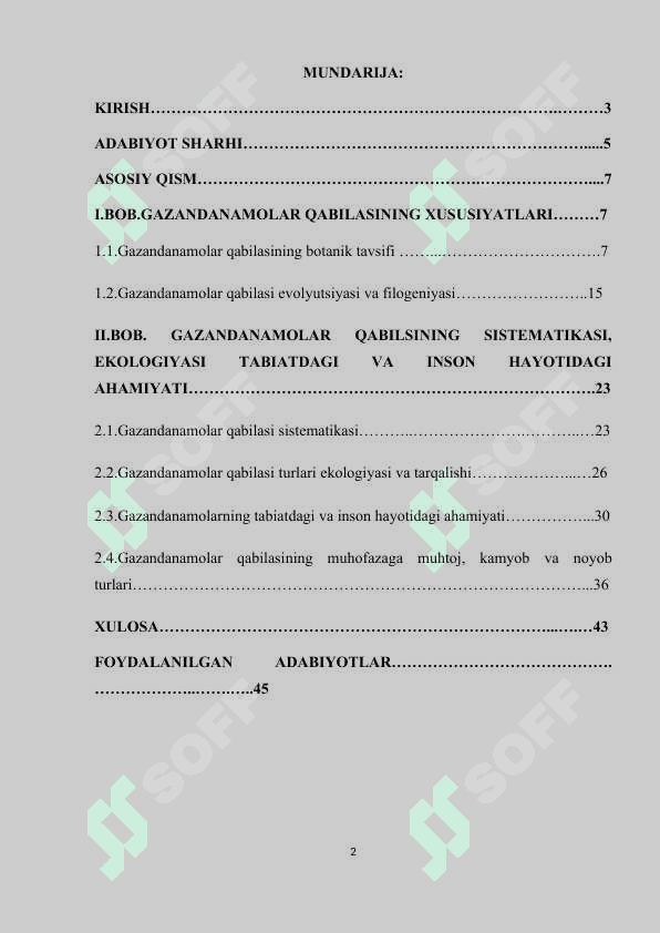 GAZANDANAMOLAR QABILASINING XILMA XILLIGI VA OʻZIGA XOS XUSUSIYATLARI 2