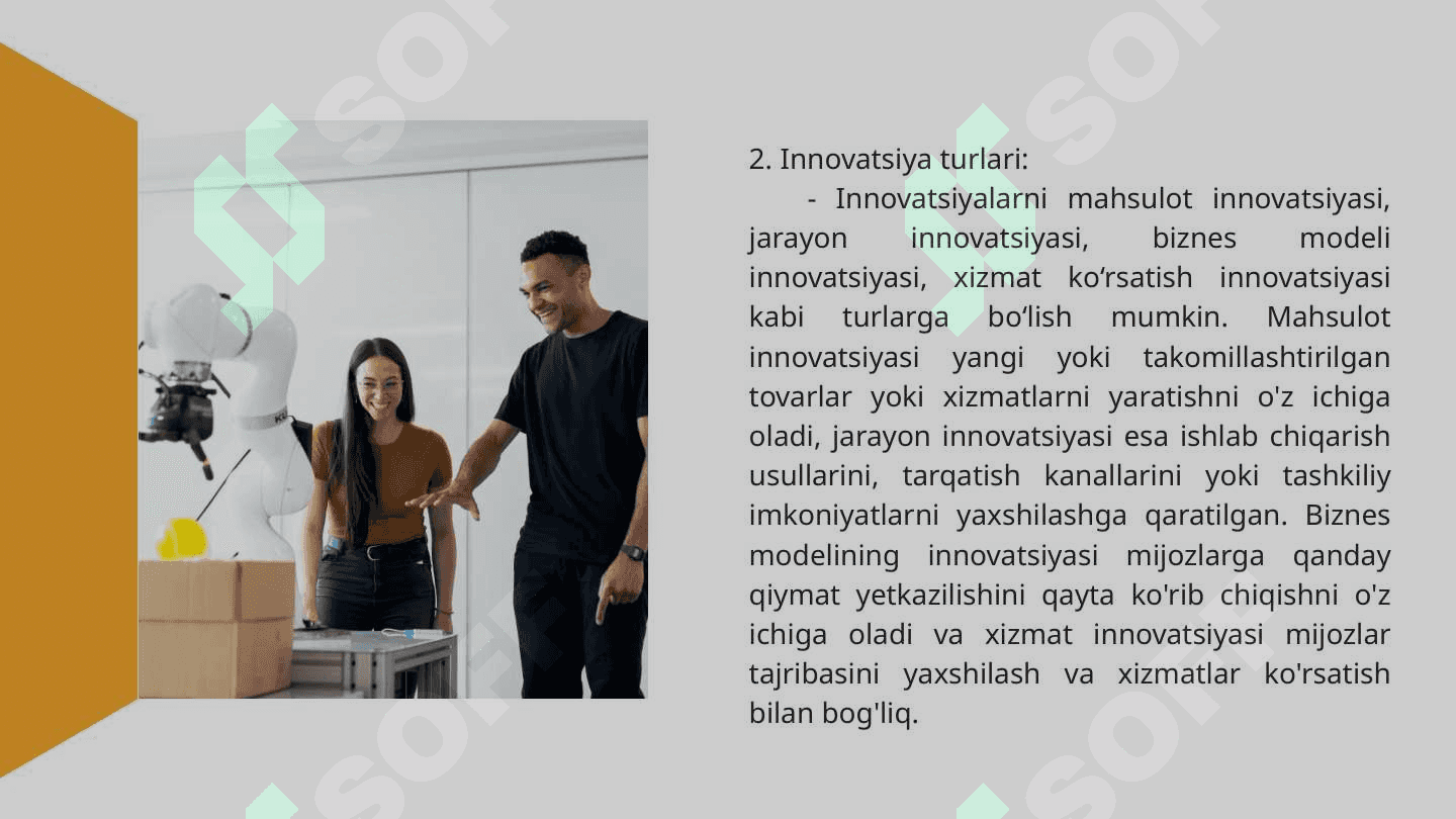 Innovatsion jarayonlarning iqtisodiy mohiyatini tahlil qilish 5