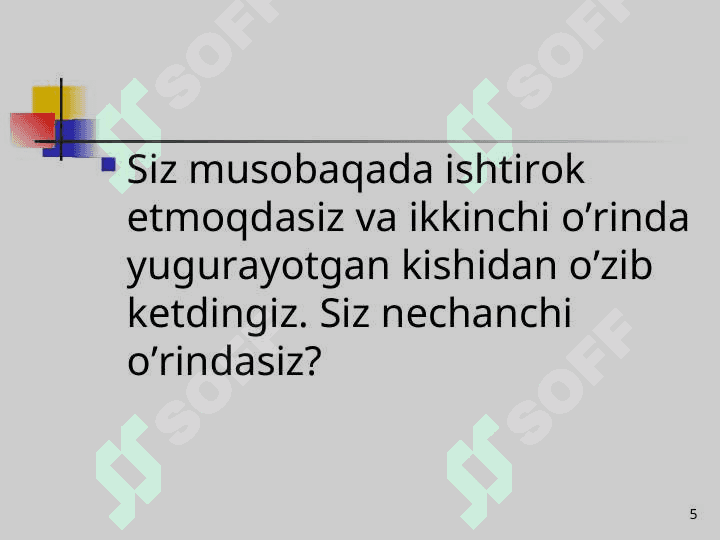 Boshlang‘ich sinflarda matematika o‘qitishni tashkil qilishda interfaol metodlardan foydalanish. 5