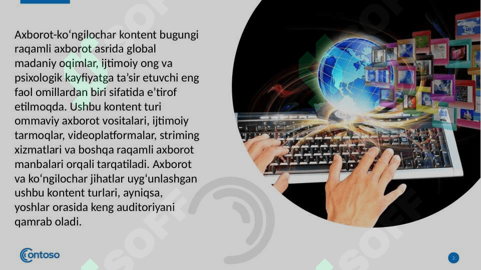 Axborot koʻngilochar kontentining ahamiyati 2
