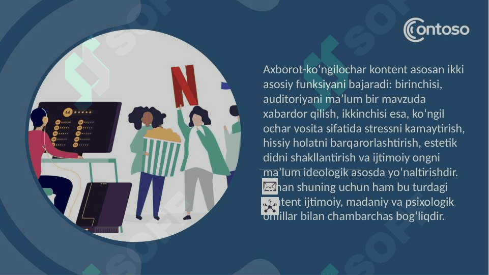 Axborot koʻngilochar kontentining ahamiyati 3