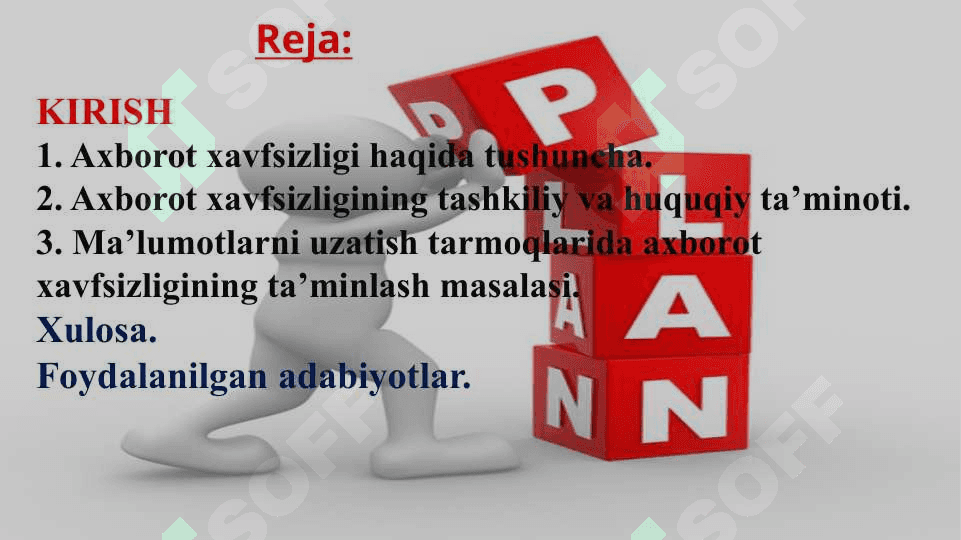 O‘zbekistonda axborot xavfsizligining ma’naviy va huquqiy asoslari 2