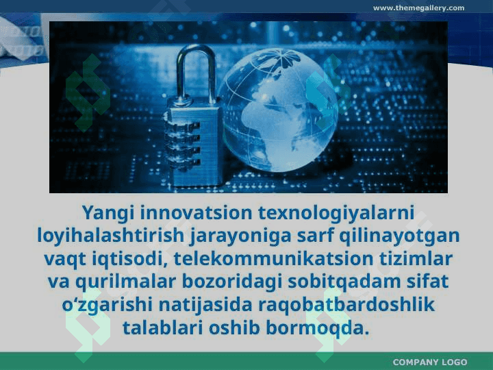 Axborot xavfsizligi muammolari. Axborotlarni himoyalashning tarkibiy qismlari va usullari 3