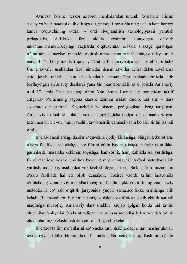 Boshlang'ich sinflarda matematikadan o'quvchilarning bilish faolligini oshirish metodikasi. (3-sinf misolida) 7