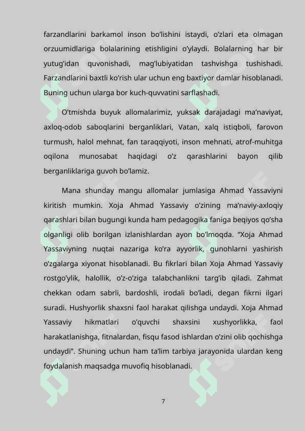 Sharq va G’arb mutafakkirlarining yosh avlodni tarbiyalashga doir qarashlari 7