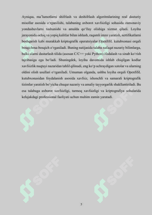 OpenSSL kutubxonasi va undan foydalanish (shifrlash / deshifrlash) 5