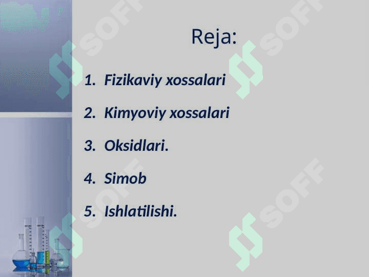 II guruh yonaki guruhcha elementlarining davriy jadvaldagi o‘rni. Atom tuzilishi. Xossalari 2