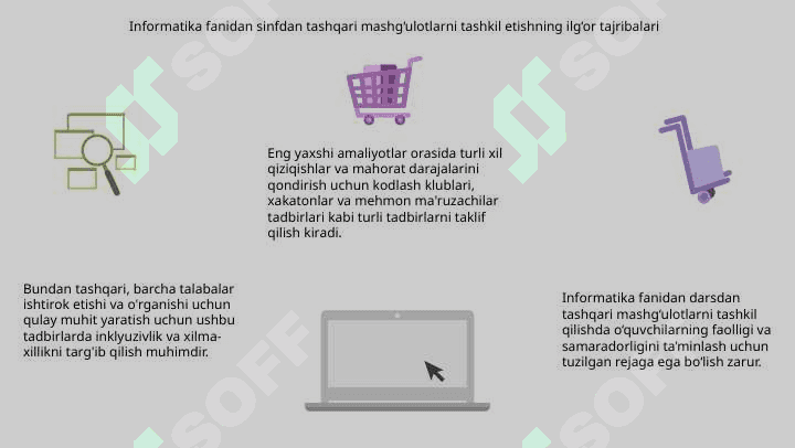 Informatika fanlarini o'qitishda darsdan tashqari mahg'ulotlarni tashkil qilish 6