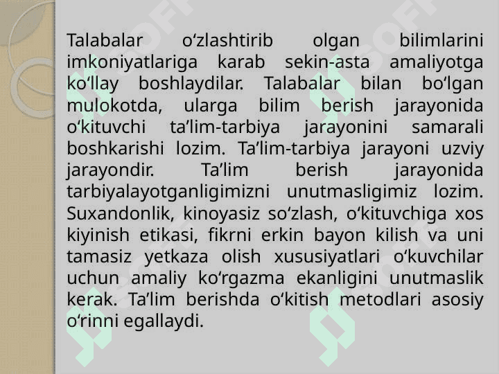 Ta’lim vositalari-ta’lim texnalogiyasining takibi 3
