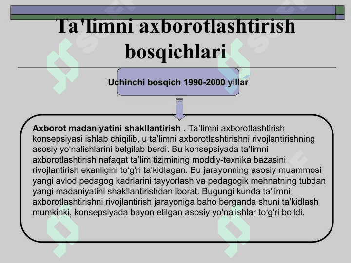 Ta’lim muassasasining axborot-kommunikatsiya ta’lim muhitini yaratishning uslubiy asoslari 8