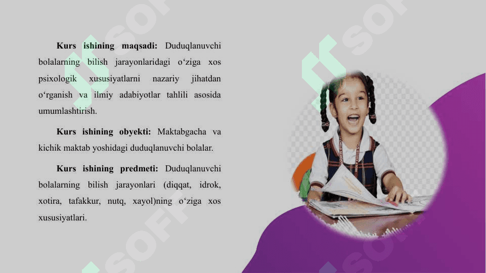 Duduqlanuvchi bolalar ruhiyatini oʻziga xos xususiyatlari (bilish jarayonlari) 4