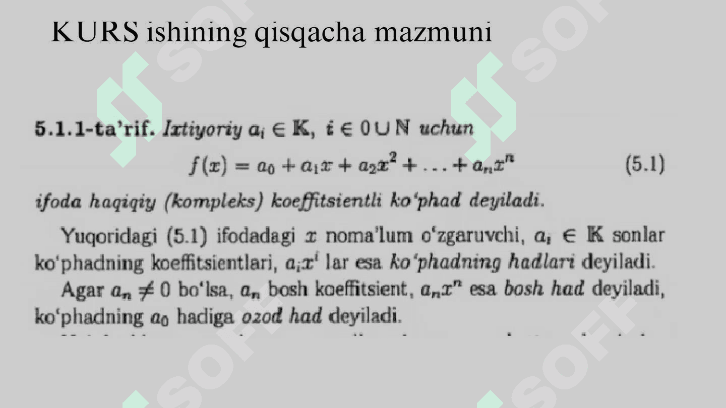 Kurs ishi slayd 7