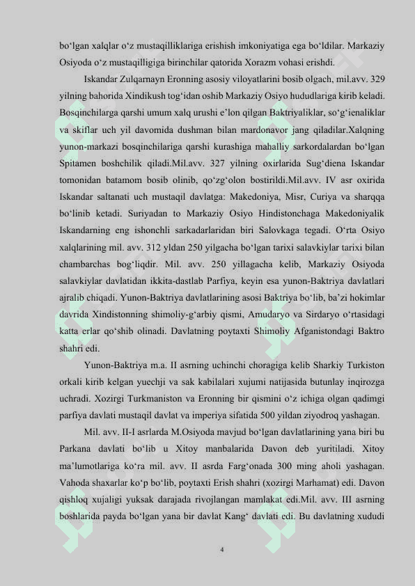 O’ZBEKISTONDA QADIMGI DAVLATCHILIKNING TURLARI VA BOSHQARUV SHAKLI 3