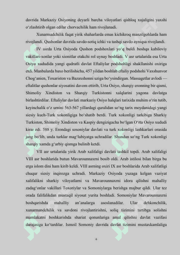 O’ZBEKISTONDA QADIMGI DAVLATCHILIKNING TURLARI VA BOSHQARUV SHAKLI 5