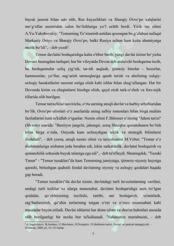 25. AMIR TEMUR VA TEMURIYLAR DAVRIDA MOVARAUNNAHR VA XUROSONDA DAVLATCHILIK RIVOJI 6
