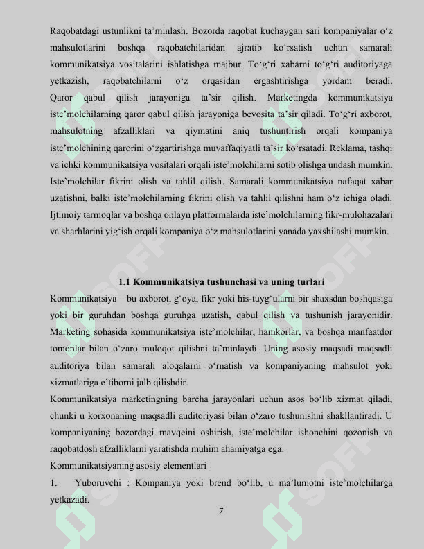 Marketingda kommunikatsiyaning ahamiyati 6