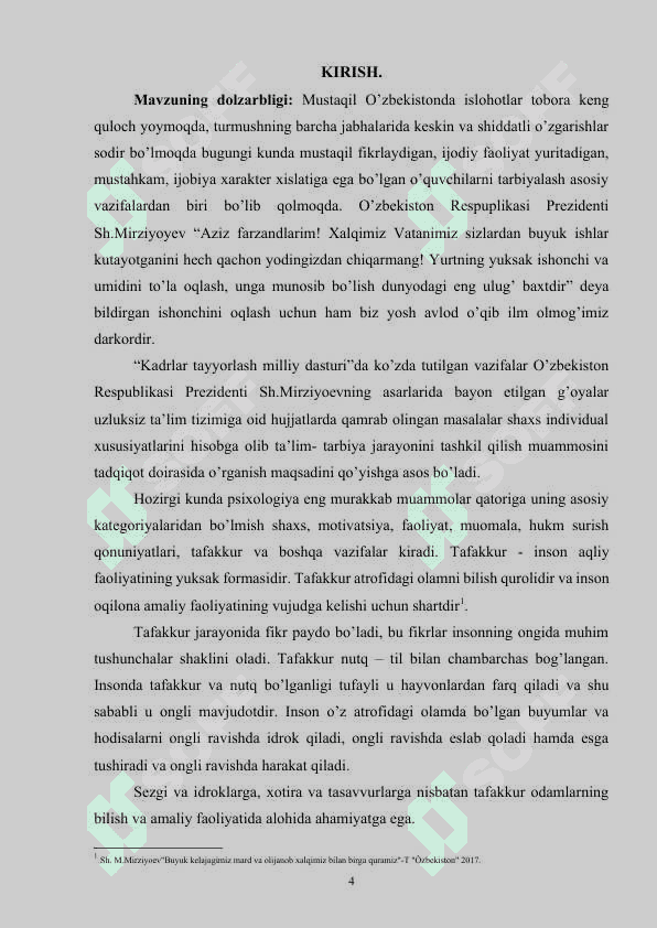TAFAKKURNI BILISH FAOLIYATI SIFATIDA O'RGANISH 3