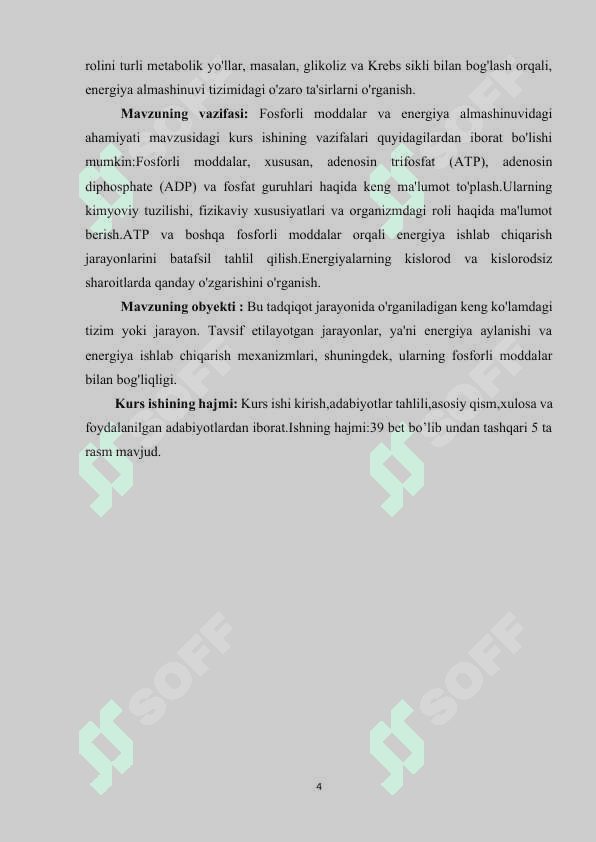 Fosforli moddalar va energiya almashinuvidagi ahamiyati 4