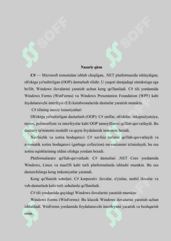 Win Ui da grafika va multimedialar bilan ishlash kurs ishi 7
