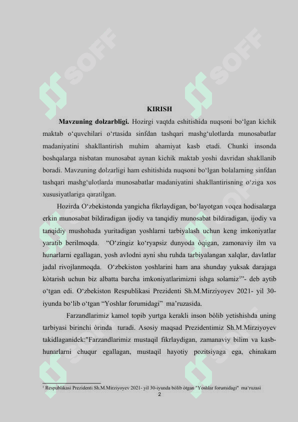 Eshitishda nuqsoni bo’lgan kichik maktab o’quvchilari o’rtasida sinfdan tashqari mashg’ulotlarda munosabatlar madaniyatini shakllantirish 2