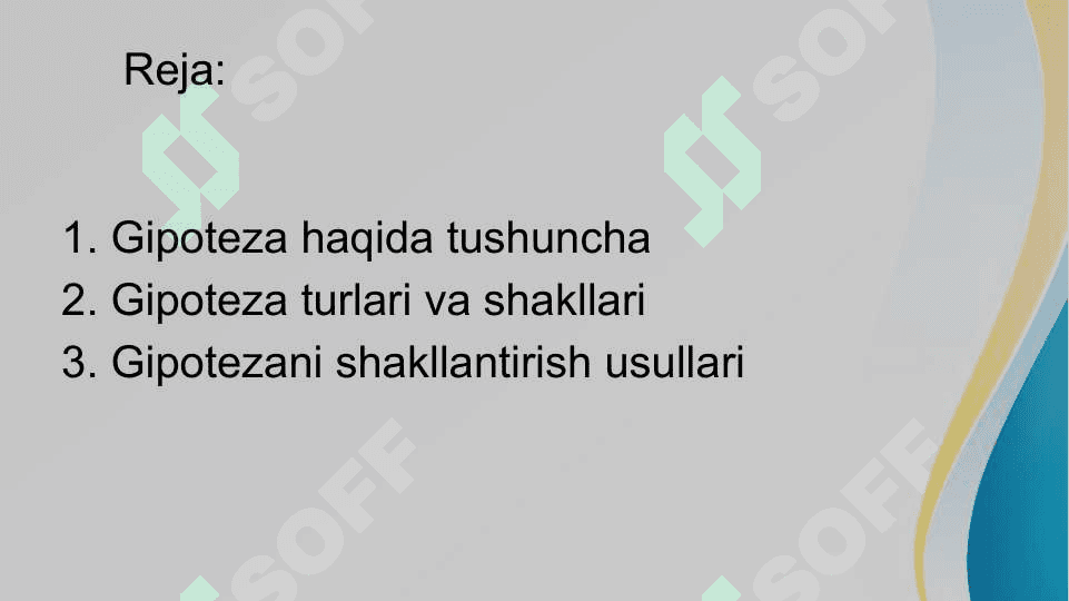 Kreativ Fikrlash fani. 2