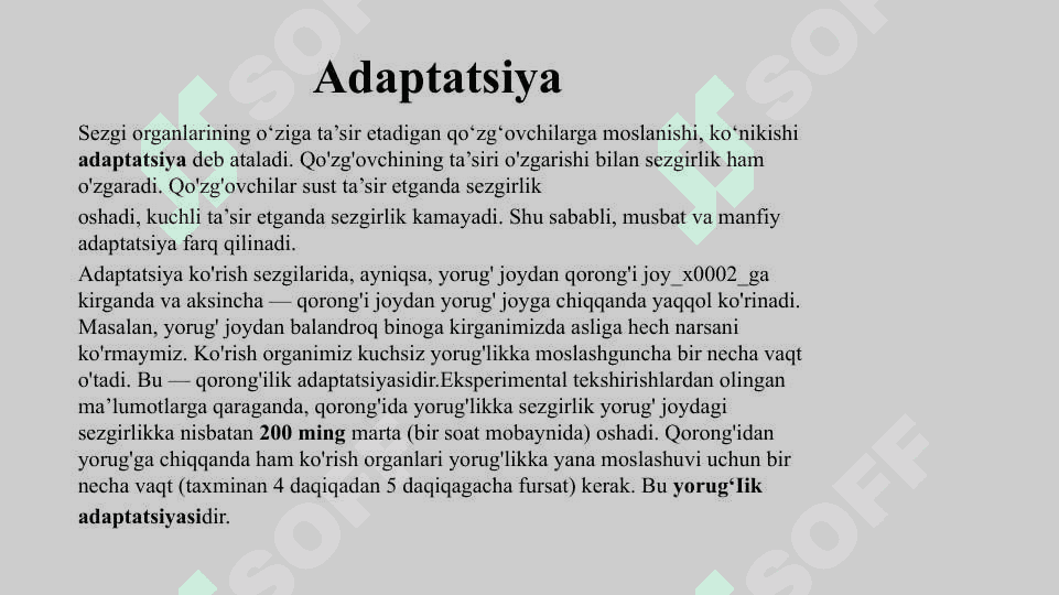 SEZGI VA IDROK , UMUMIY TASAVVURLAR VA YONDASHUVLAR 7