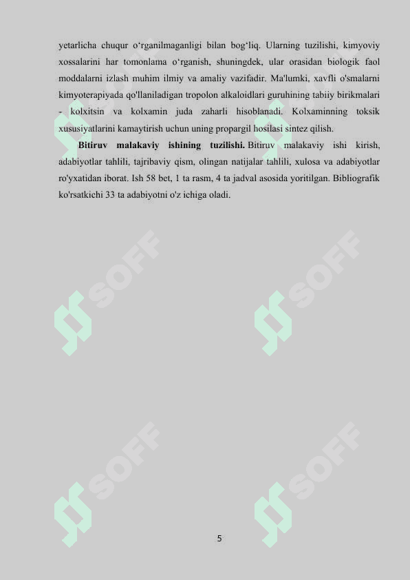 KOLXAMINNING OLINISHI, XOSSALARI VA TUZILISHI 5