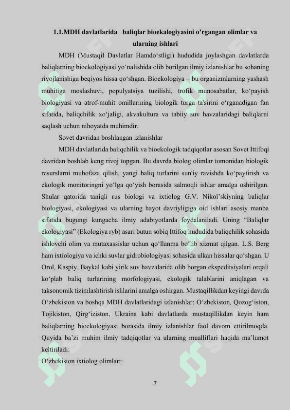 BALIQLARNING BIOEKOLOGIK XUSUSIYATLARI 7