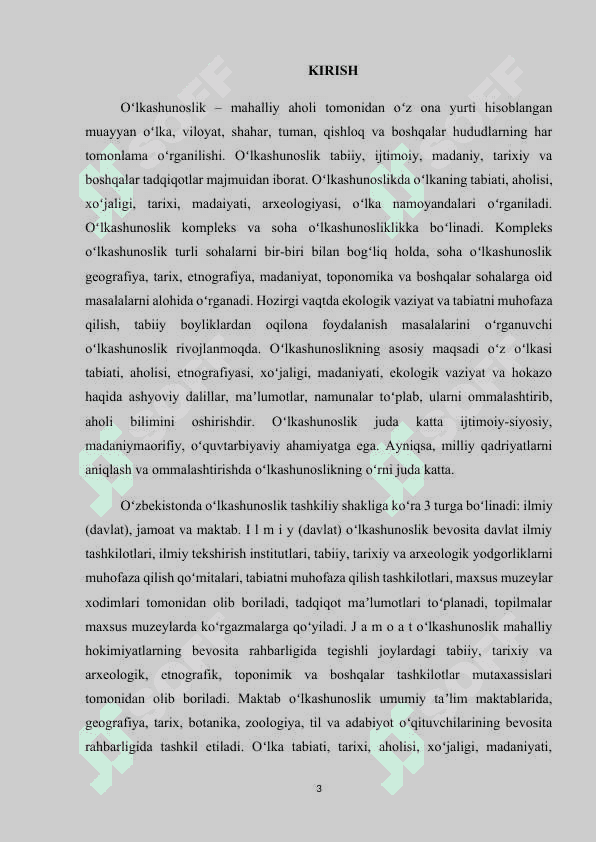 Tarixiy o‘lkashunoslik fanining o‘lka tarixini o‘rganishdagi ahamiyati 3