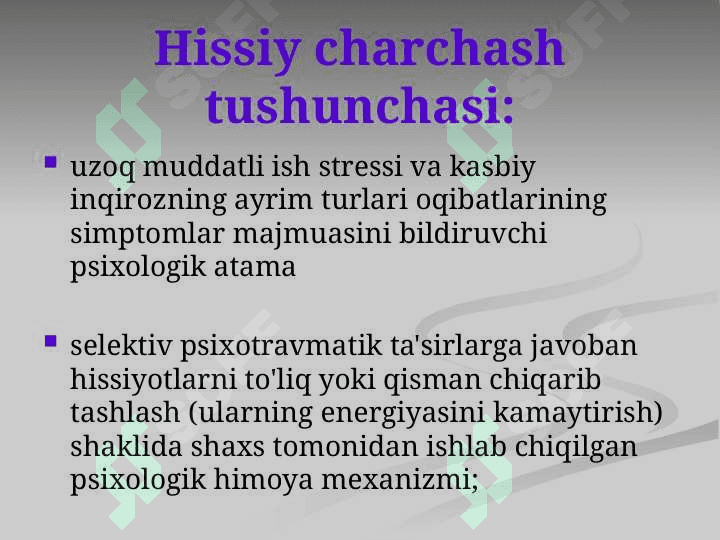 Hissiy charchash 2