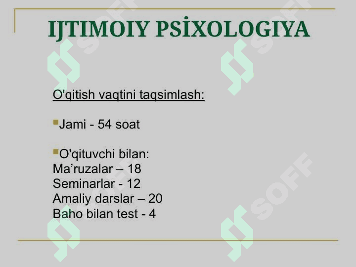 IJTIMOIY PSİXOLOGIYA 2