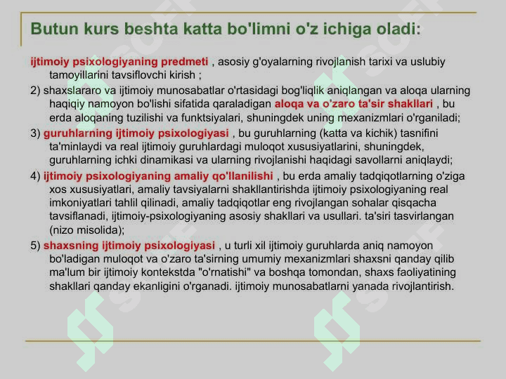 IJTIMOIY PSİXOLOGIYA 6