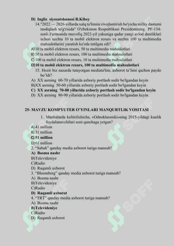Media savodxonlik va axborot madaniyati 3