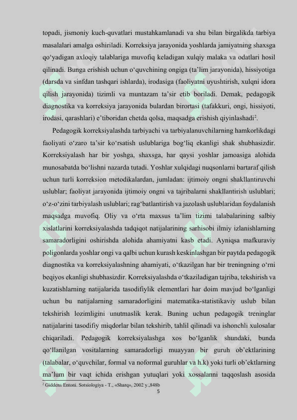 Maxsus ta’lim tizimida korreksion ish mazmuni va usullari 5