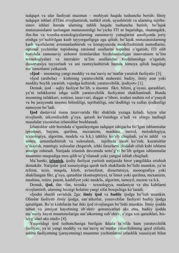 PEDAGOGIK TADQIQOTLARNING MAZMUNI VA MOHIYATI 3