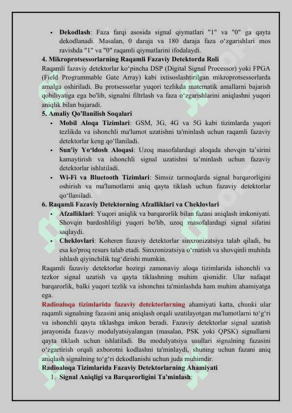 Raqamli fazaviy detektor 4