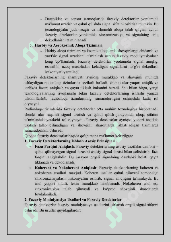 Raqamli fazaviy detektor 6