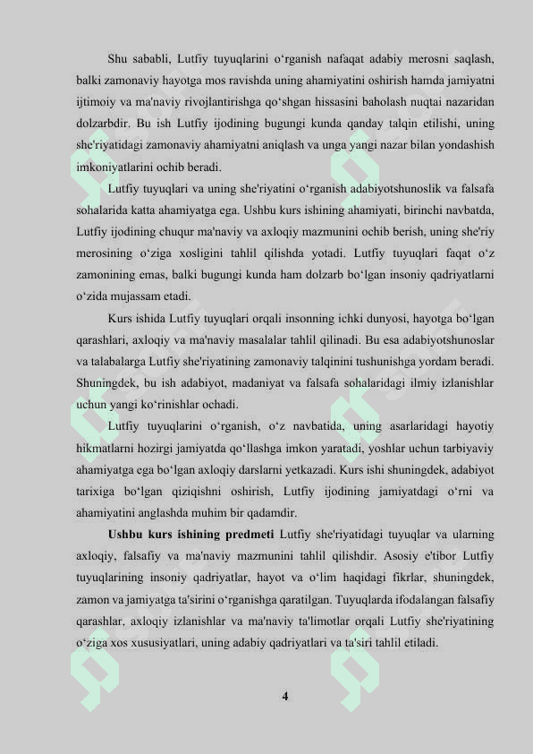 Lutfiy tuyuqlari 4