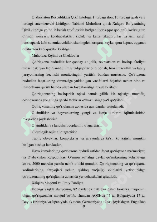 Chotqol biosfera qo‘riqxonasi 7